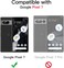 Muzz Google Pixel 7 Case,Ultra [Slim Thin] Scratch Resistant TPU Rubber Soft Silicone Protective Crystal Clear Case Cover for Google Pixel 7 (Clear)