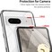 Muzz Google Pixel 7 Case,Ultra [Slim Thin] Scratch Resistant TPU Rubber Soft Silicone Protective Crystal Clear Case Cover for Google Pixel 7 (Clear)