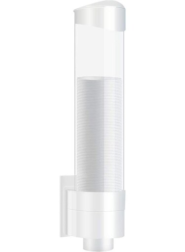 Cups Dispenser &acirc;&euro;&ldquo; Anti-Dust Waterproof Disposable Cup Holder Rack Box for Home, Office &amp; Public Use