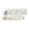 Terminator 2 Way Power Extension Socket With 2 USB 2.1A  5M Cable 13A Plug