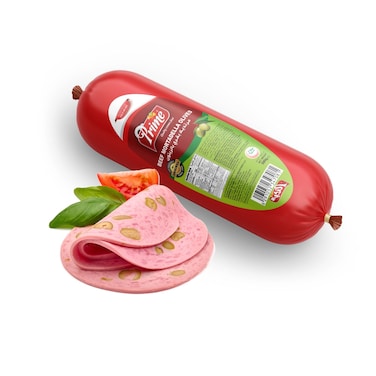 Prime Olive Beef Mortadella Roll