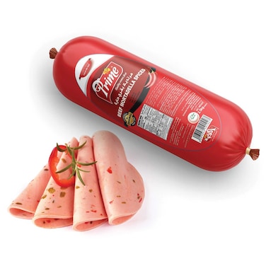 Prime Spicy Beef Mortadella Roll