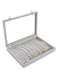 Jewelry Tray, Multi-Functional Jewelry Organizer with Lid &amp; Lock for Ring, Earring, Stud, Necklace, Bracelet, Watch, Soft ice Velvet Jewelry Showcase Display Tray (Necklace)