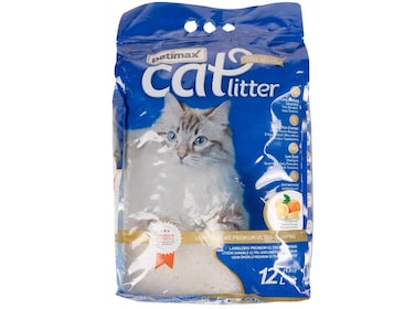 Patimax Premium Ultra Clumping Cat Litter - Orange,12L (9.6Kg)