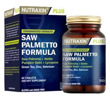 Nutraxin Saw Palmetto Formula, 60 Tablets