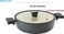 OZO 9 Pcs Non-stick Granitec Aluminium Coated Cookware Set With Lid Made In Turkiye  3933   Large Medium Small Shallow Casserole Pots,Casseroles, Frying Pan Color - (Metal Grey)