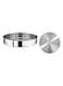 OZO 4006   3 Pcs Stainless Steel Tray Set   Serving &amp; Baking Trey Set   Durable Kitchen Trays for Cooking, Serving &amp; Baking, In 3 Sizes Set (30, 34, 38 cm) Made in Turkiye
