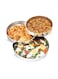 OZO 4006   3 Pcs Stainless Steel Tray Set   Serving &amp; Baking Trey Set   Durable Kitchen Trays for Cooking, Serving &amp; Baking, In 3 Sizes Set (30, 34, 38 cm) Made in Turkiye