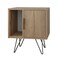 Mourah Home Glynn Nightstand - Brown/Brown - 2 Years Warranty
