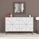 Mourah Home Dune Console - White - 2 Years Warranty