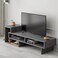 Mourah Home Tetra Tv Stand Up To 43 Inches With Storage - Retro Grey - 2 Years Warranty