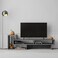 Mourah Home Tetra Tv Stand Up To 43 Inches With Storage - Retro Grey - 2 Years Warranty