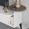 Mourah Home Ada Tv Stand Up To 60 Inches With Storage - White/Light Mocha - 2 Years Warranty