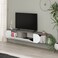 Mourah Home Tone Tv Stand Up To 65 Inches With Storage - Retro Grey/White - 2 Years Warranty