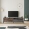 Mourah Home Home Dionysos Tv Stand Up To 70 Inches With Storage - Retro Grey - 2 Years Warranty