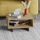 Mourah Home Hola Coffee Table - Oak/Dark Grey - 2 Years Warranty