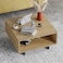 Mourah Home Hola Coffee Table - Oak/Dark Grey - 2 Years Warranty