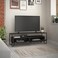 Mourah Home Cornea Tv Stand Up To 60 Inches With Storage - Dark Grey - 2 Years Warranty