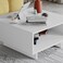 Mourah Home Hola Coffee Table White/White - 2 Years Warranty