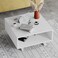 Mourah Home Hola Coffee Table White/White - 2 Years Warranty