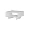 Mourah Home Hola Coffee Table White/White - 2 Years Warranty