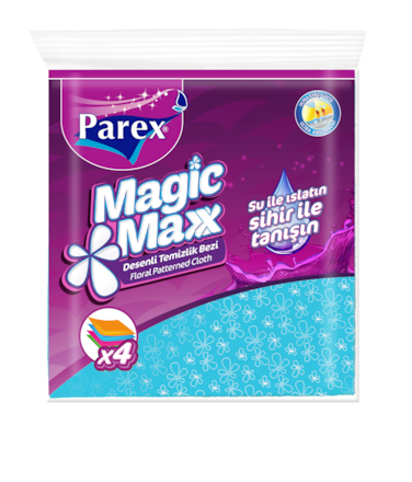 PAREX MAGIC MAXX CLEANING CLOTH(4 PCS)