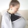 Babyjem Breast Feeding Cover With Tulle Window - Grey