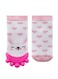 Babyjem Teething Socks With Silicone Tip For Baby Gum Pain Relief - 3-12 Months - Soft Terry Cloth Texture - Machine Washable - Safe And Comfortable - BPA Chemical-Free