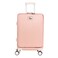 Biggdesign Moods Up 20&rdquo; Pink Trolley Suitcase with USB Port &amp; Cup Holder &ndash; Carry-On Luggage with Laptop Compartment, TSA Lock &amp; 360&deg; Spinner Wheels, 15kg Capacity