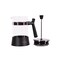 Any Morning French Press Coffee and Tea Maker with Fine Mesh Stainless Steel Filters, Borosilicate Glass Tea Press, Portable, Easy to Clean, 20 oz
