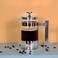 Any Morning French Press Coffee and Tea Maker with Triple Stainless Steel Filters, Borosilicate Glass Tea Press, 3 Level Filtration System, Portable, Easy to Clean, 20 oz