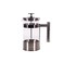 Any Morning French Press Coffee and Tea Maker with Triple Stainless Steel Filters, Borosilicate Glass Tea Press, 3 Level Filtration System, Portable, Easy to Clean, 20 oz