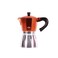 Any Morning Stovetop Espresso Coffee Maker, Italian Coffee Maker, Iconic Aluminum Moka Pot for Americano, Latte, Cappucino, Percolator Coffee Pot for Camping, 6 Cups, 8 oz, Copper Colored