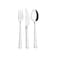 Serenk Paris Model Stainless Steel Cutlery Set, 18-Piece Spoons and Forks Set, Durable Spoons and Forks Set, Stainless Steel for Everyday Use, Elegant Cutlery for Kitchen and Dining