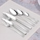 Serenk Paris 42 Piece 18/10 Stainless Steel Cutlery Set, Polished Finish, Durable Flatware with Forks, Spoons, and Knives
