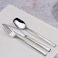 Serenk New York 18-Piece 18/10 Stainless Steel Cutlery Set &ndash; Polished and Durable Flatware for Modern Dining