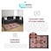 BiggHome Rug - 80*150 cm, Machine Washable, Durable, Modern Pattern for Living Room, SA25EU , 31.5 x 59.06 inches , 3.21 lbs.