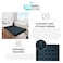 BiggHome Rug - 120*180 cm, Machine Washable, Durable, Modern Pattern for Living Room, SA25AT, 47.24 x 70.87 inches, 5.7 lbs