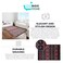 BiggHome Rug - 80x150 cm, Machine Washable, Durable, Modern Pattern for Living Room, SA25HC , 31.5 x 59.06 inches , 3.21 lbs.