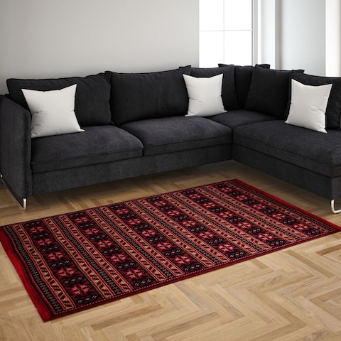 BiggHome Rug - 80x150 cm, Machine Washable, Durable, Modern Pattern for Living Room, SA25BA, 31.5 x 59.06 inches, 3.21 lbs.