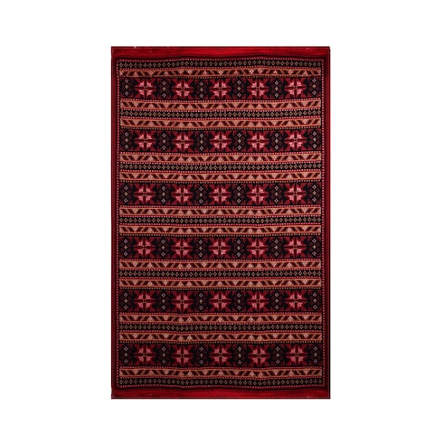 BiggHome Rug - 80x150 cm, Machine Washable, Durable, Modern Pattern for Living Room, SA25BA, 31.5 x 59.06 inches, 3.21 lbs.