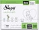 Sleepy Natural Size 4 (Newborn), 30 Count, 7-14kg Hypoallergenic Baby Dry Diapers, Organic Cotton, Highly Absorbent, Bamboo Extract, Ultimate Comfort and Dryness, 100% Leakage Protection