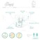 Sleepy Hypoallergenic 16 Adult Diapers, Size- Medium, Unisex Diapers for Sensitive Skin, Odour Control Diapers, Wetness Comfortable &amp; Adjustable, 85-125cm