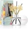 Cocod'or Mini Flower Reed Diffuser/April Breeze / 1.6oz(50ml) / 1 Pack/Fragrance Decor for Cars Cubicles, Small Rooms and Home