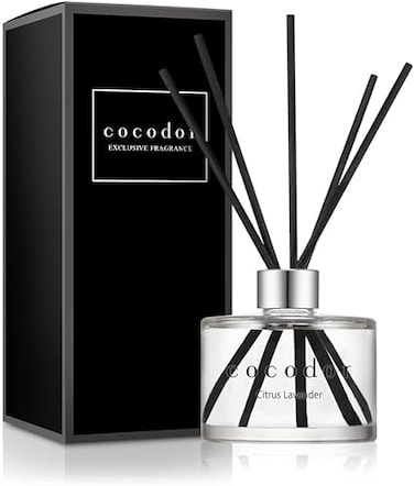 Cocod'or Signature Reed Diffuser/Citrus Lavender/6.7oz(200ml)/1 Pack/Reed Diffuser, Reed Diffuser Set, Oil Diffuser &amp; Reed Diffuser Sticks