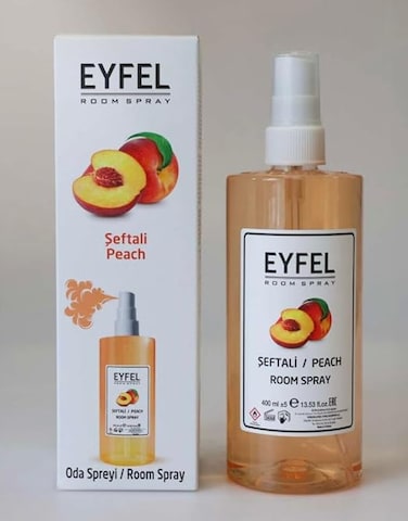 Eyfel Room Spray Peach Fragrance 400ml