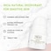 INCIA&nbsp;Natural Whitening Roll-On Deodorant Special Licocomplex 100% Natural, Gentle on Skin, Antibacterial, Non-Sticky, Long-Lasting Freshness - 50 ml