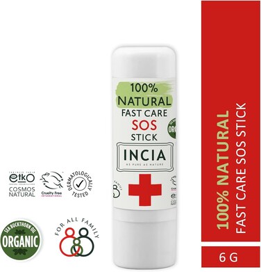 INCIA&nbsp;Natural SOS After Bite Stick, Instant Itch Relief Stick, Bug Mosquito Bite Relief Scratches, Moisturizing Chapped and Dry Skin for Babies and Kid