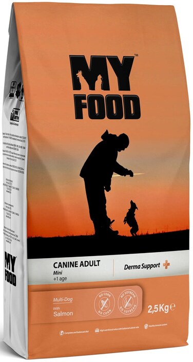 My Food Mini Breed Adult Dry Dog Food With Salmon - 2.5Kg