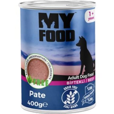 My Food Grain Free Adult Wet Dog Food With Beef - 400G
